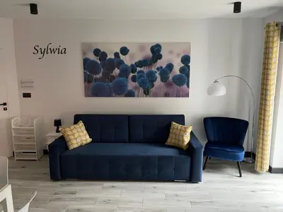 Część wypoczynkowa w obiekcie Słoneczne Apartamenty