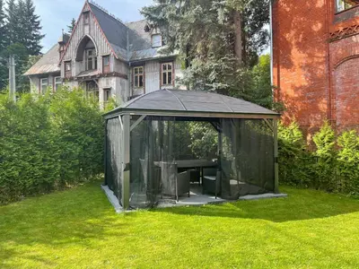 Ogród w obiekcie Słoneczne Apartamenty