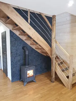 Plan piętra w obiekcie Osada Orlica klimatyczne domki z widokiem na góry i termalnym SPA sauna jacuzzi 4 km od Zieleniec Ski Arena