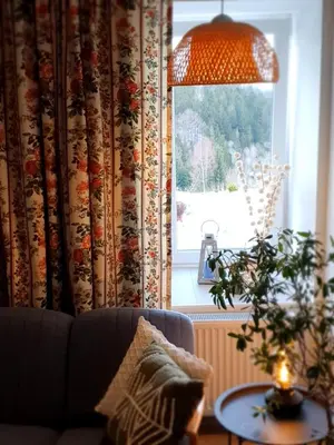 Część wypoczynkowa w obiekcie Apartament Czar-nów
