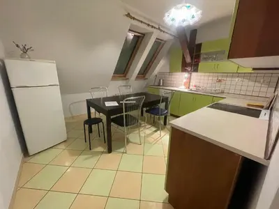 Kuchnia lub aneks kuchenny w obiekcie Apartament pod Stożkiem