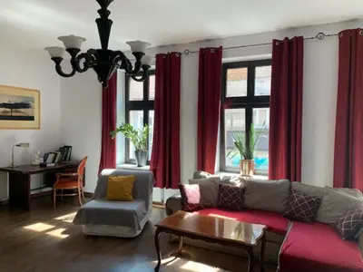 Część wypoczynkowa w obiekcie Kamienica na Krakowskiej 120 m2