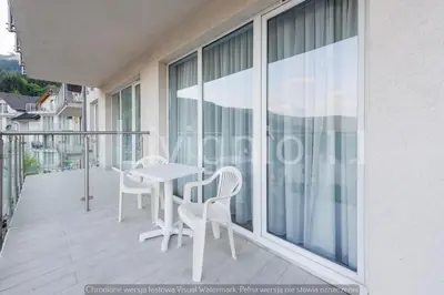 Balkon lub taras w obiekcie Apartament Czarna Góra Sienna LIV