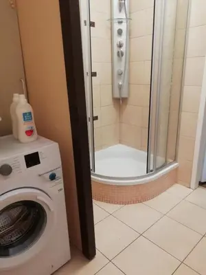 Łazienka w obiekcie APARTAMENT W CENTRUM OLESNA