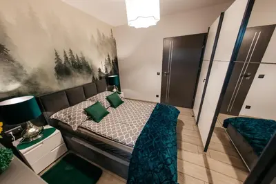 Część wypoczynkowa w obiekcie Apartamenty Długa 7
