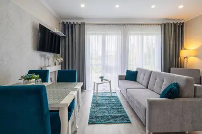 Część wypoczynkowa w obiekcie pokoje goscinne i apartamenty Margaret