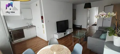 Kuchnia lub aneks kuchenny w obiekcie CITY VIEW Zamenhofa