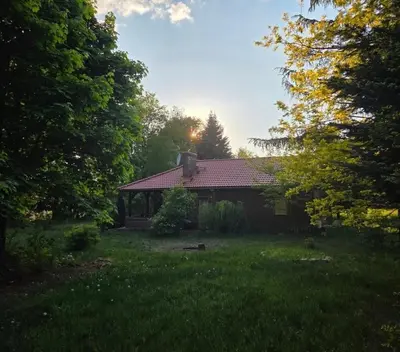 Ogród w obiekcie Agroturystyka Sielanka nad Stawem