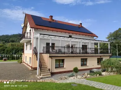 Budynek, w którym mieści się pensjonat