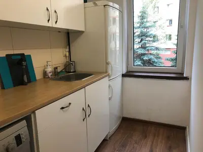 Kuchnia lub aneks kuchenny w obiekcie Blue River - Boleslawiecka