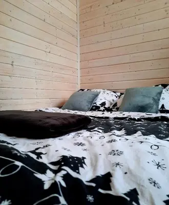Łóżko lub łóżka w pokoju w obiekcie Mi Casa En Paczyno