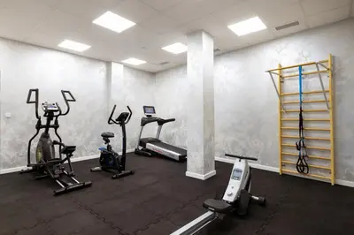 Centrum fitness w obiekcie Bukowy Park Apartamenty