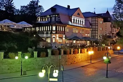 Budynek, w którym mieści się apartament