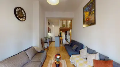 Część wypoczynkowa w obiekcie Rynek Market Square Tectum Apartments
