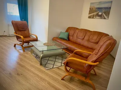 Część wypoczynkowa w obiekcie Apartamenty Grodowa 2