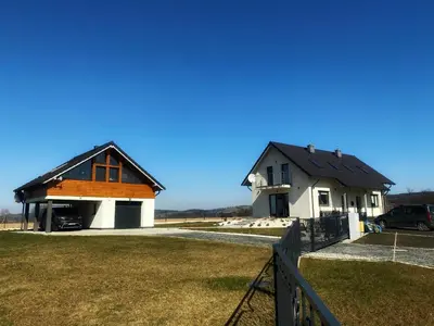 Budynek, w którym mieści się apartament