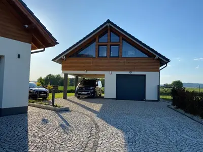 Budynek, w którym mieści się apartament