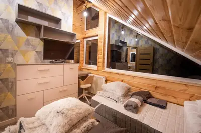 Część wypoczynkowa w obiekcie Apartamenty Eksploris