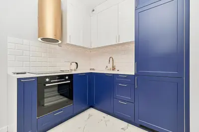 Kuchnia lub aneks kuchenny w obiekcie Elegant Apartments Gwiaździsta with FREE GARAGE Wrocław by Noclegi Renters