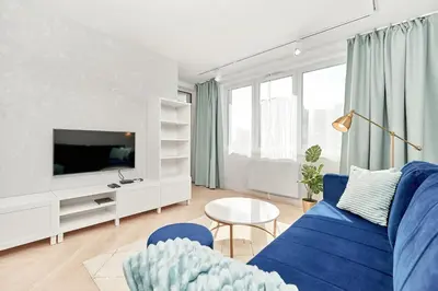 Telewizja i/lub zestaw kina domowego w obiekcie Elegant Apartments Gwiaździsta with FREE GARAGE Wrocław by Noclegi Renters