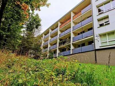 Budynek, w którym mieści się apartament