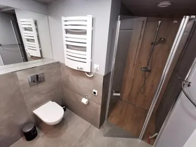 Łazienka w obiekcie Apartament z Widokiem na Park