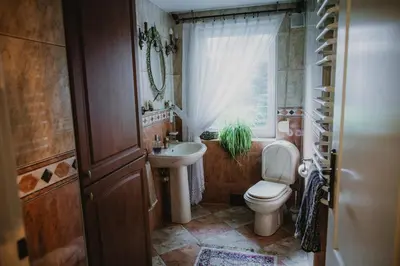 Łazienka w obiekcie RUDAWSKI