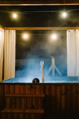 Plan piętra w obiekcie Sarnia Łąka Domek 1 z Prywatnym Jacuzzi