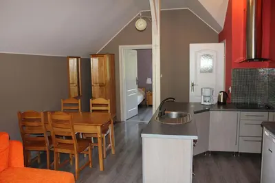 Kuchnia lub aneks kuchenny w obiekcie Słoneczna Zagroda - Sunny Ridge Farm