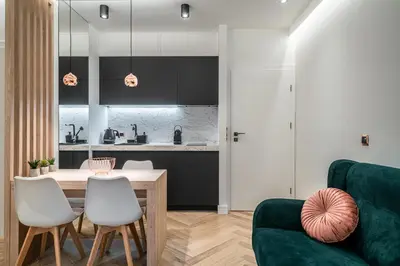 Kuchnia lub aneks kuchenny w obiekcie RentPlanet - Apartamenty Jagiełły