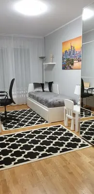 Część wypoczynkowa w obiekcie River Deluxe Atal Towers Apartment