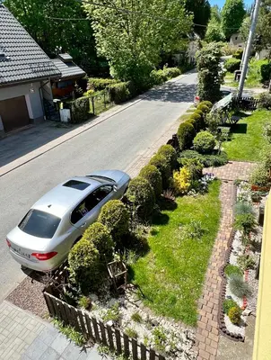 Ogród w obiekcie Słonecznikowa Polana