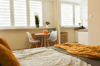 Część wypoczynkowa w obiekcie Apartament Studio Klasztorna