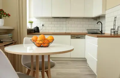 Kuchnia lub aneks kuchenny w obiekcie Apartament Studio Klasztorna