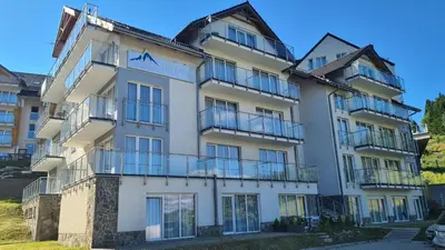 Budynek, w którym mieści się apartament