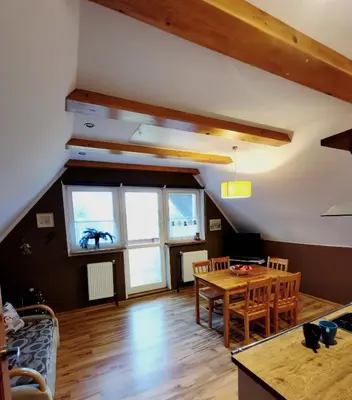Telewizja i/lub zestaw kina domowego w obiekcie Maja 37