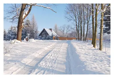 Obiekt Maja 37 zimą