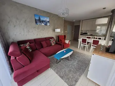 Część wypoczynkowa w obiekcie Apartament Czarna Góra NATALIA