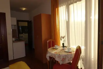 Kuchnia lub aneks kuchenny w obiekcie Apartamenty u Ani