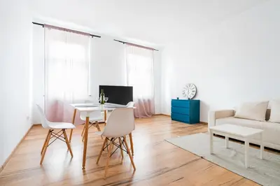 Telewizja i/lub zestaw kina domowego w obiekcie Avalon apart 2