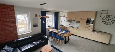 Kuchnia lub aneks kuchenny w obiekcie Apart Hotel 38 (95m2)