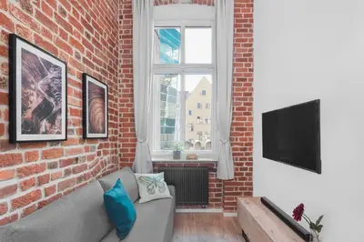 Telewizja i/lub zestaw kina domowego w obiekcie Right in the heart of Wroclaw