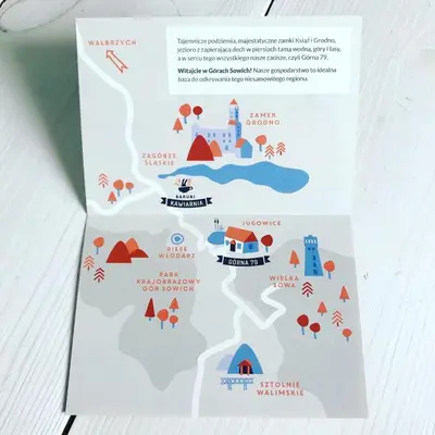 Plan piętra w obiekcie Górna79