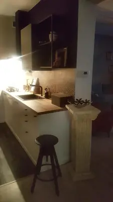 Kuchnia lub aneks kuchenny w obiekcie Apartament Margaret Twardogóra
