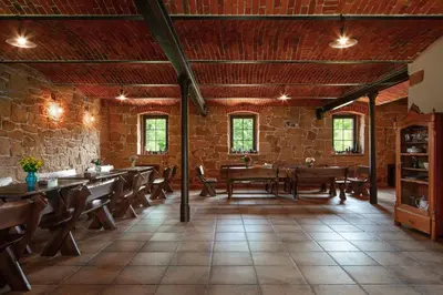 Restauracja lub miejsce do jedzenia w obiekcie Agrohippika