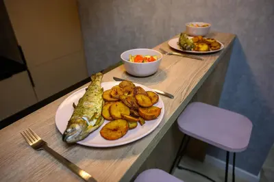 Jedzenie w apartamencie lub w pobliżu