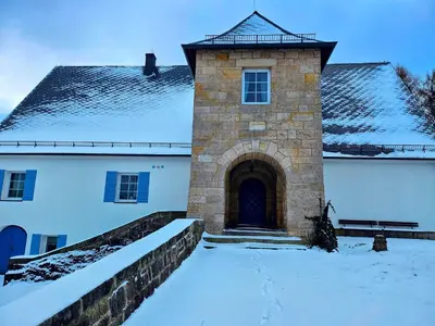 Obiekt Hostel Polskie Wrota zimą