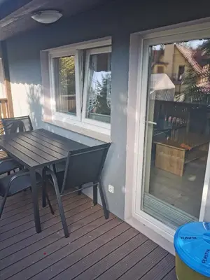 Balkon lub taras w obiekcie Nad Strumykiem max