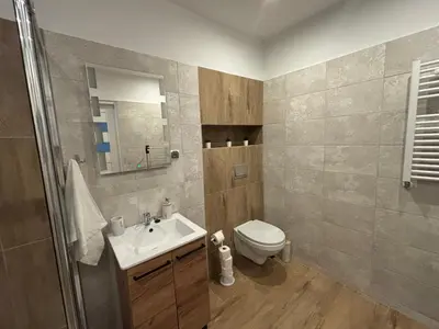 Łazienka w obiekcie Apartament u Wojtusia