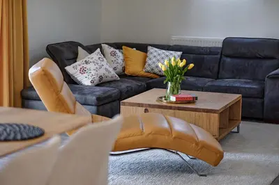Część wypoczynkowa w obiekcie Apartament Spacerowa Lux